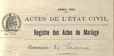 archives état civil