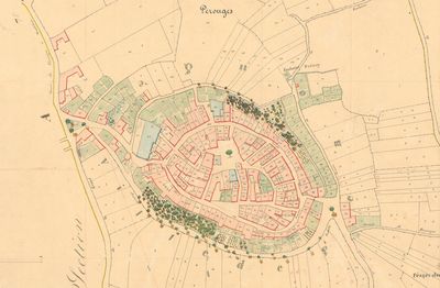 archives plan cadastral Pérouges