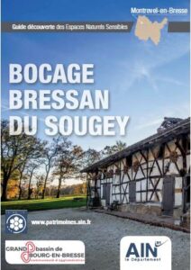 Couverture du Guide Découverte des ENS du bocage Bressan et de la ferme du Sougey à Montrevel-en-Bresse