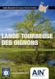 Couverture du Guide Découverte des Espaces Naturels Sensibles (ENS) Lande Tourbeuse des Oignons à Boz