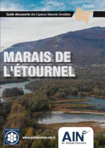Couverture du Guide Découverte des Espaces Naturels Sensibles (ENS) du marais de l'Étournel à Pougny