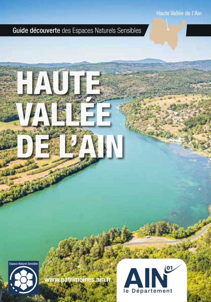 Couverture du Guide Découverte des Espaces Naturels Sensibles (ENS) Haute vallée de l'Ain