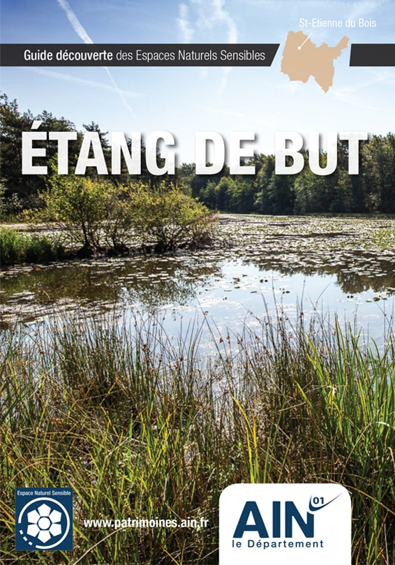 Couverture du guide découverte des Espaces Naturels Sensibles de l'étang de But- Saint-Étienne du Bois - Ain