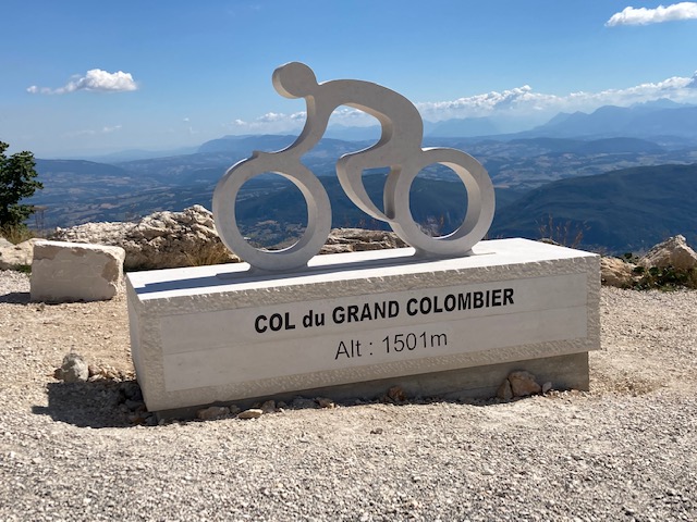 Stèle Col du Grand Colombier