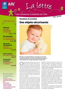 Couverture du magazine Lettre des assistants Maternels n°58 Jin 2023
