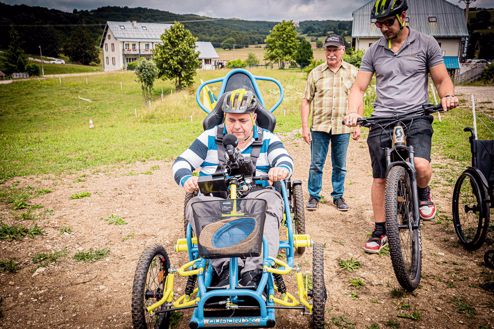 VTT Fauteuil Tout Terrain Handicap