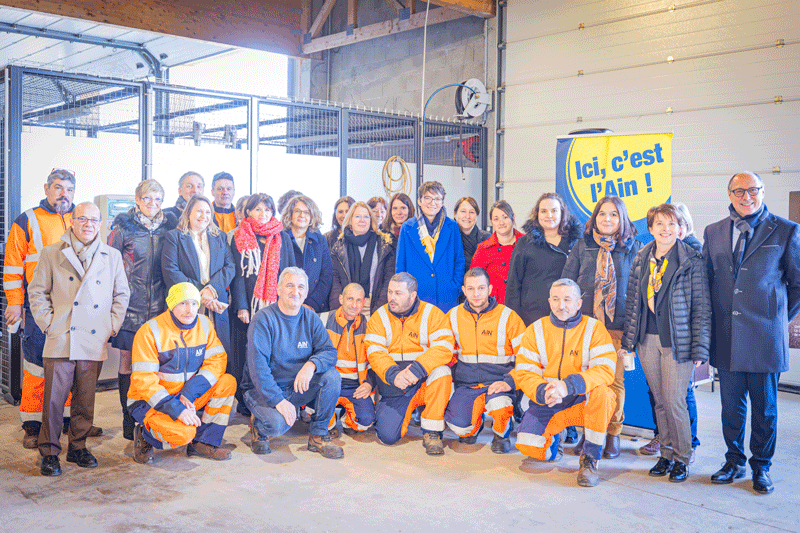 12 agents des routes et 34 agents de la solidarité travaillent sur place