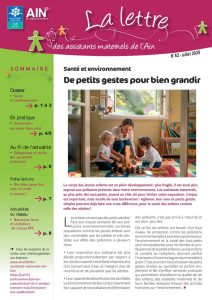 Santé et environnement  : des gestes simples pour la santé des tout-petits