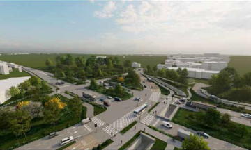 Carrefour multimodal de la Porte de France : démarrage des travaux d’adaptationdes réseaux