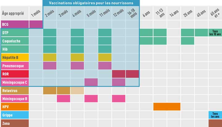 Assistant maternel : Les obligations vaccinales des enfants accueillis