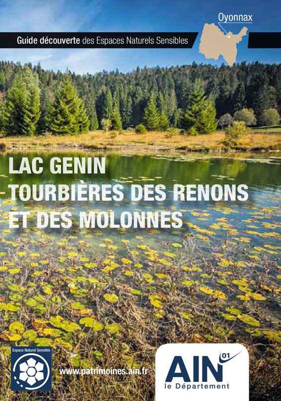 Couverture du Guide Découverte des Espaces Naturels Sensibles (ENS) Lac Genin à Oyonnax