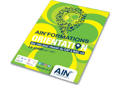 Couverture du guide Ain'formation Orientation 2022