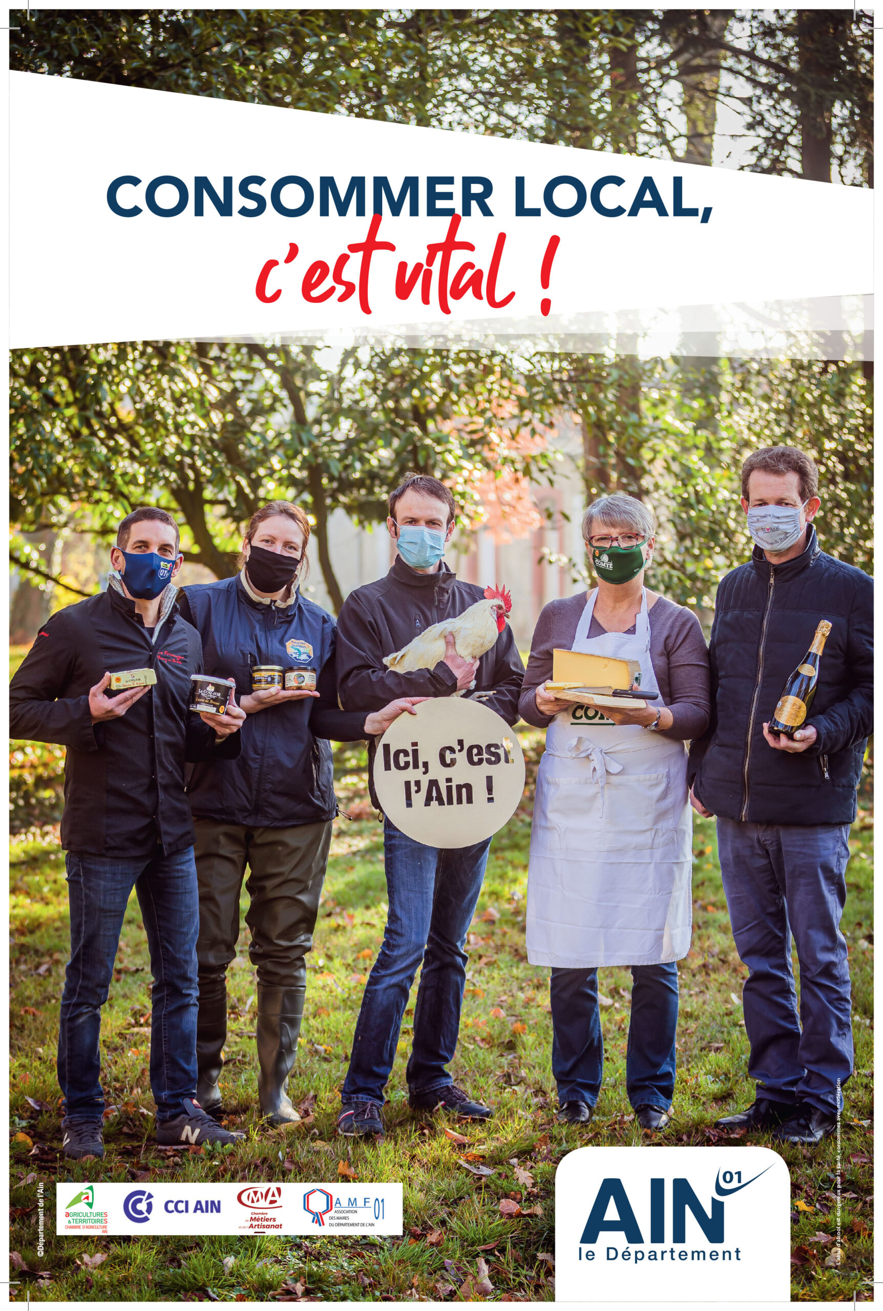 PODCAST Consommer local, c'est vital ! site du Département de l'Ain