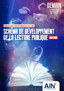 couverture du schéma-départemental développement de la lecture publique 2023-2028