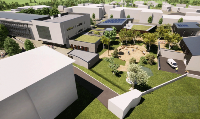 Chantier de réhabilitation et d'extension du collège Léon Comas de ...
